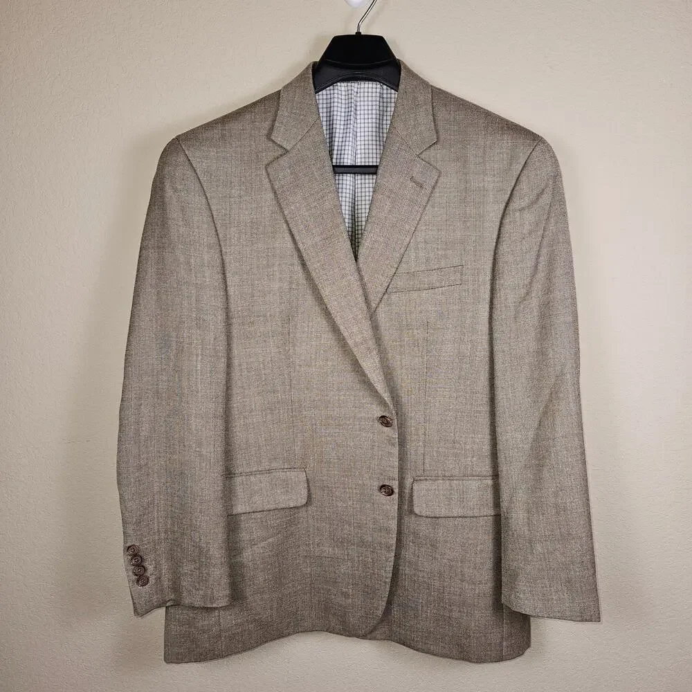 Ralph Lauren Men's Light Beige Linen Sport Coat